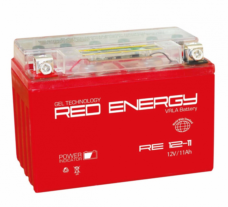  Red Energy RE 1211 (YTZ12S. YTZ14S) (RE 1211)                               11ah 12V -    